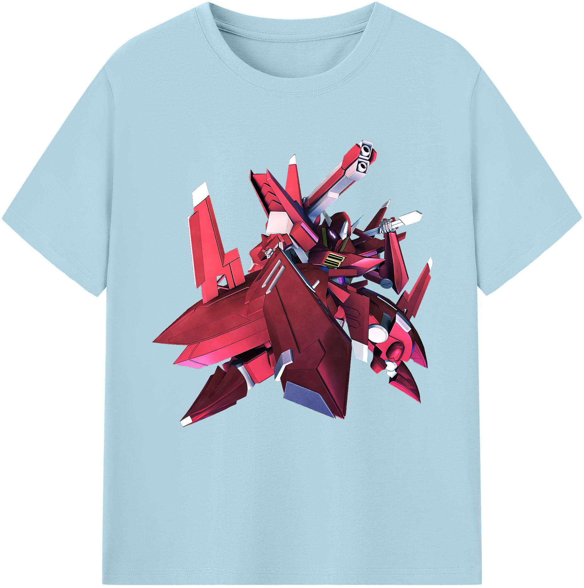 （画像用） 機動戦士ガンダム Mobile Suit Gundam 綿100％半袖Tシャツ（フロントプリント）